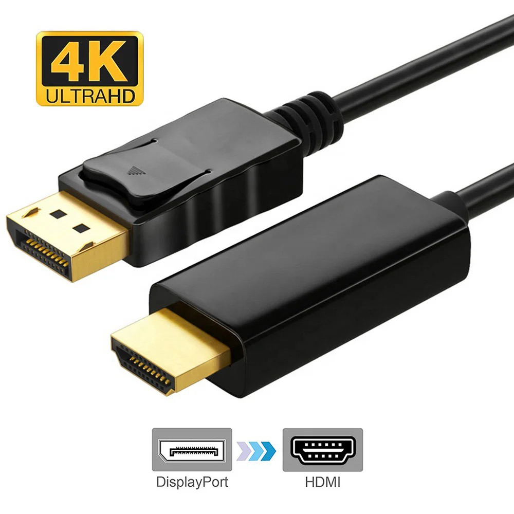 DP Male to HDMI Male 4K30Hz