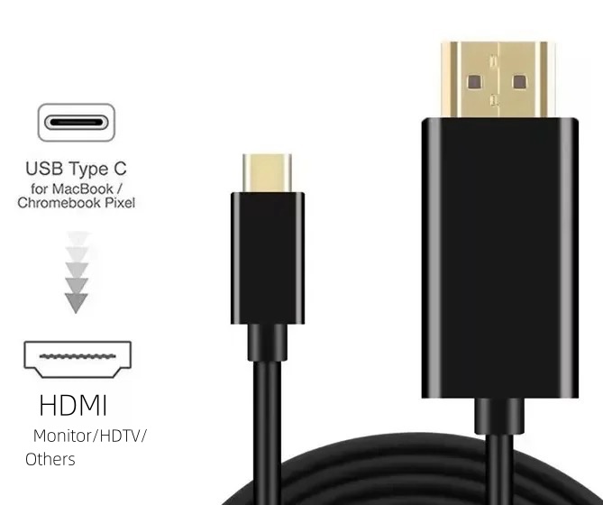 Type-C Male to HDMI Male 8K60Hz