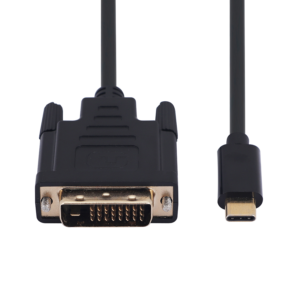 Type-C Male to DVI Male